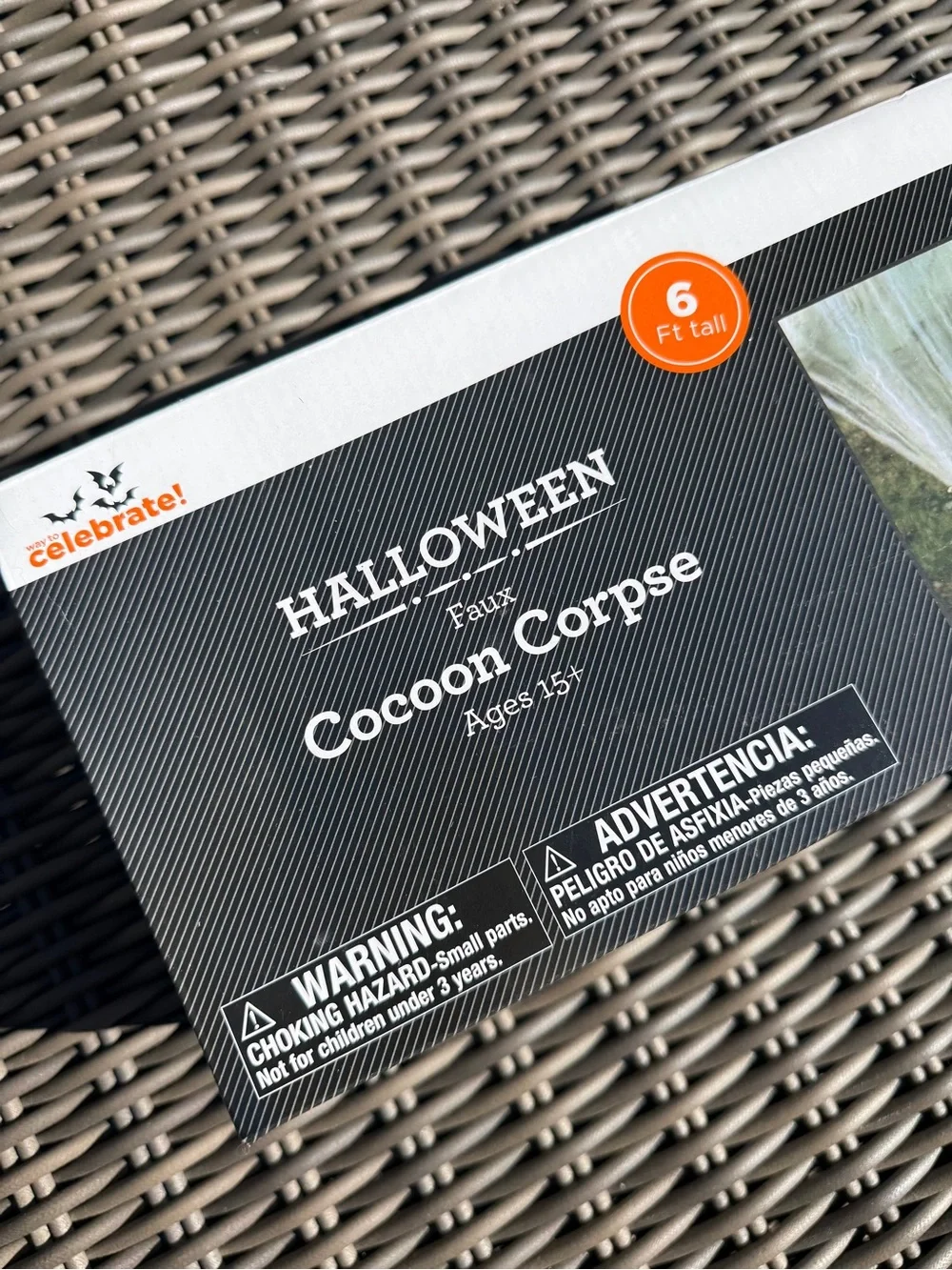 Halloween Faux Cocoon Corpse - NWT